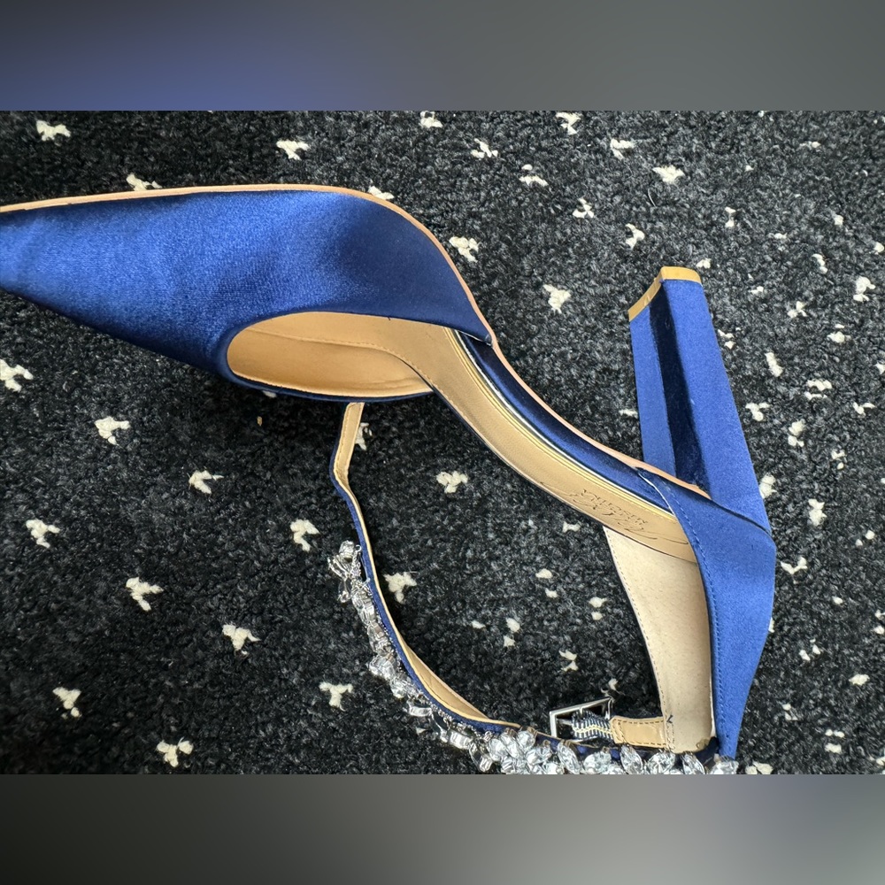 Jewel by Badgley Mischka Block Heels size 6 - Picture 8 of 11
